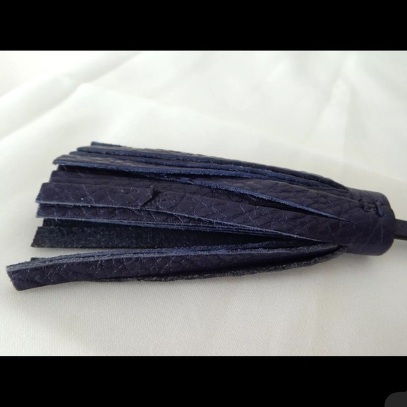 Coach Women's Blue Leather Shoulder Bag - Picture 12 of 15